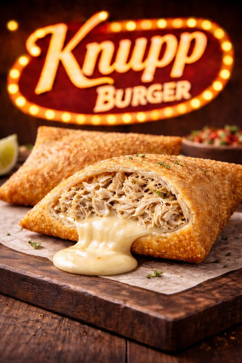 Pastel Frango com Catupiry